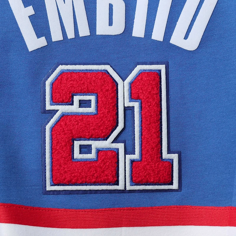 Short Pro Standard Joel Embiid Royal pour homme des Philadelphia 76ers Team Player