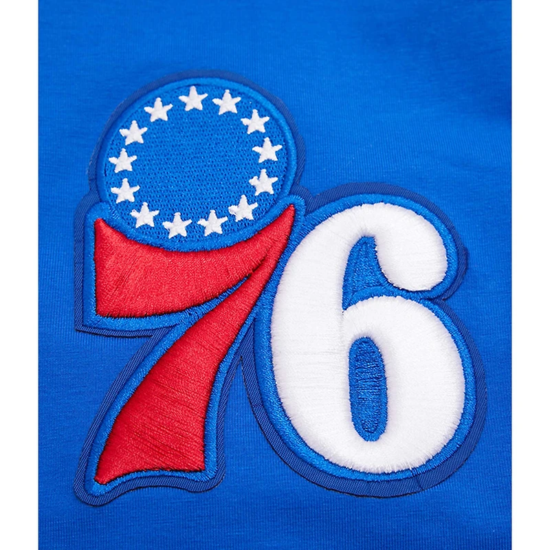 T-shirt homme Pro Standard Joel Embiid, Tobias Harris, James Harden Royal Philadelphia 76ers Multi Lineup