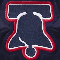 Veste à bouton-pression en satin Pro Standard pour hommes des Philadelphia 76ers 2023/24 City Edition