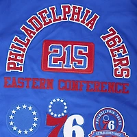 Men's Pro Standard Royal Philadelphia 76ers Area Code Twill Full-Zip Jacket