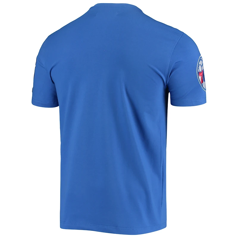 T-shirt Pro Standard Royal Philadelphia 76ers en chenille pour homme