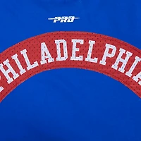 Men's Pro Standard Royal Philadelphia 76ers Made To Play Drop Shoulder T-Shirt
