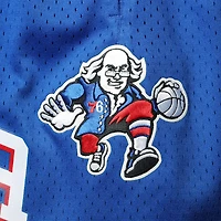 Men's Pro Standard Royal Philadelphia 76ers Mesh Capsule Shorts