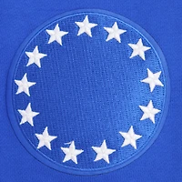 Sweat à capuche Pro Standard Royal Philadelphia 76ers Script Tail pour hommes