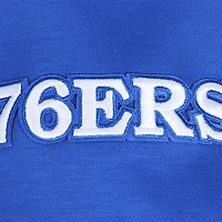 Men's Pro Standard Royal Philadelphia 76ers Split Logo Pullover Hoodie