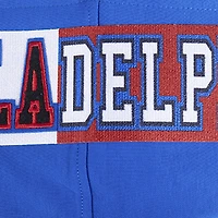 Men's Pro Standard Royal Philadelphia 76ers Split Logo Pullover Hoodie