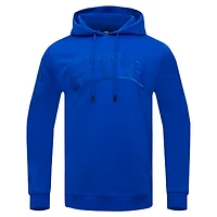 Men's Pro Standard Royal Philadelphia 76ers Triple Tonal DK Pullover Hoodie Jacket