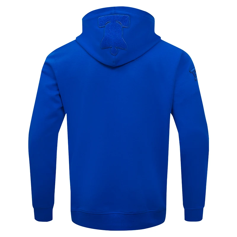 Men's Pro Standard Royal Philadelphia 76ers Triple Tonal DK Pullover Hoodie Jacket