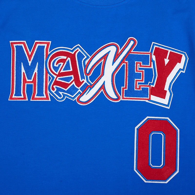 Men's Pro Standard Tyrese Maxey Royal Philadelphia 76ers City Ransom T-Shirt