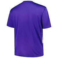 T-shirt sublimé pour homme Royal Philadelphia 76ers Big & Tall