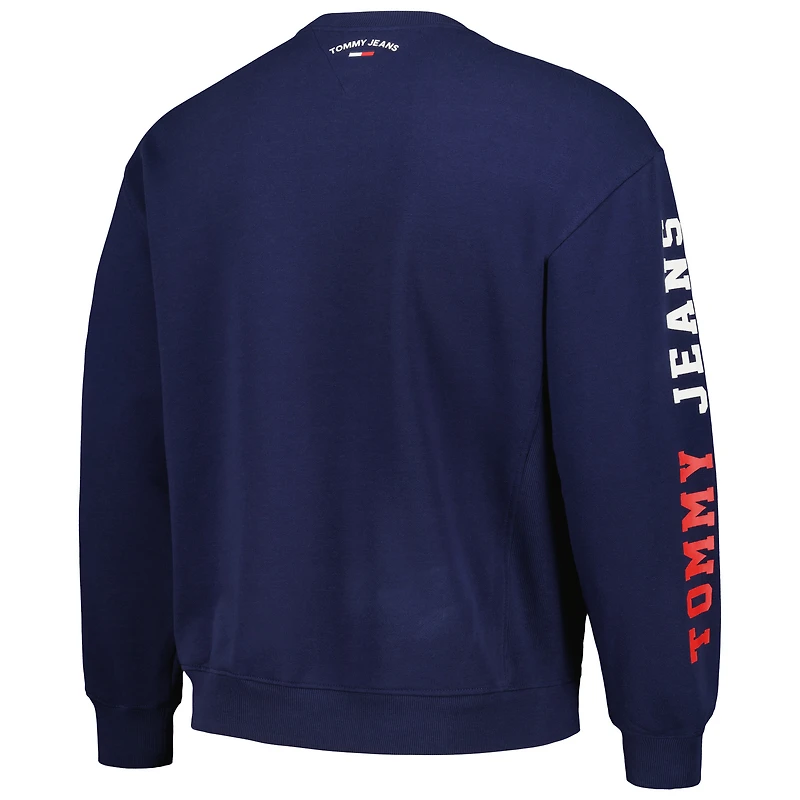 Sweat-shirt Tommy Jeans bleu marine Philadelphia 76ers Henry pour hommes