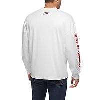 Men's Tommy Jeans Royal/White Philadelphia 76ers Matthew 2-In-1 T-Shirt & Hoodie Combo Set