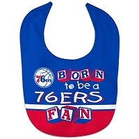 Nouveau-né et nourrisson WinCraft Philadelphia 76ers Born To Be All Pro Bavoir pour bébé
