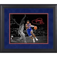 Photographie encadrée de Paul George, Philadelphia 76ers, 11" x 14"