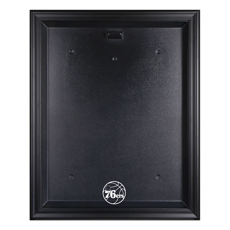 Philadelphia 76ers Black Framed Team Logo Jersey Display Case