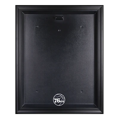 Philadelphia 76ers Black Framed Team Logo Jersey Display Case