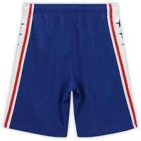 Short Nike royal officiel des Philadelphia 76ers pour la saison NBA 2025-2026