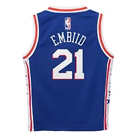 Preschool Nike Joel Embiid Royal Philadelphia 76ers Swingman Player Jersey - Icon Edition