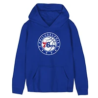 Preschool Outerstuff  Royal Philadelphia 76ers Primary Logo Hoodie