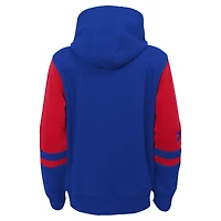 Preschool Royal Philadelphia 76ers Straight To The League Full-Zip Hoodie