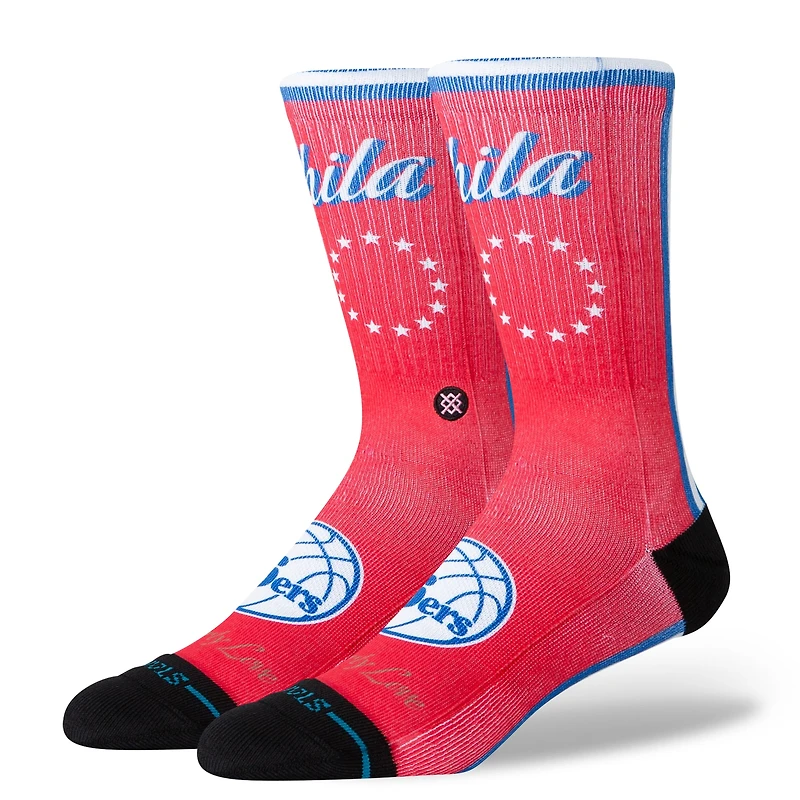 Stance Philadelphia 76ers 2025/26 Statement Edition Crew Socks