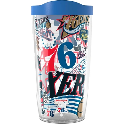 Tervis Philadelphie 76ers 16 oz. Gobelet Allover Classic