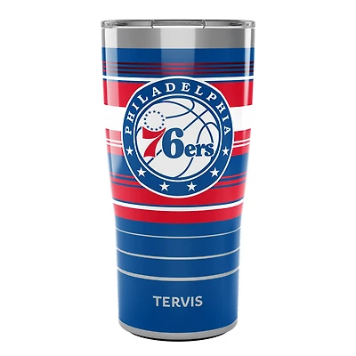 Tervis Philadelphie 76ers 20oz. Gobelet en acier inoxydable à rayures Hype