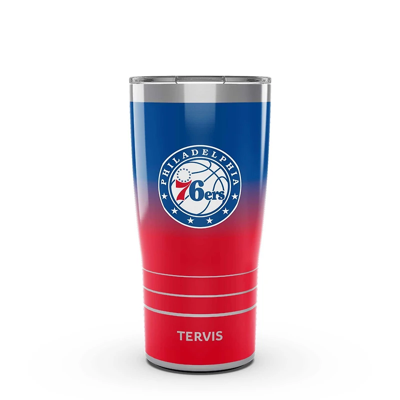 Tervis Philadelphie 76ers 20oz. Gobelet de voyage en acier inoxydable ombré