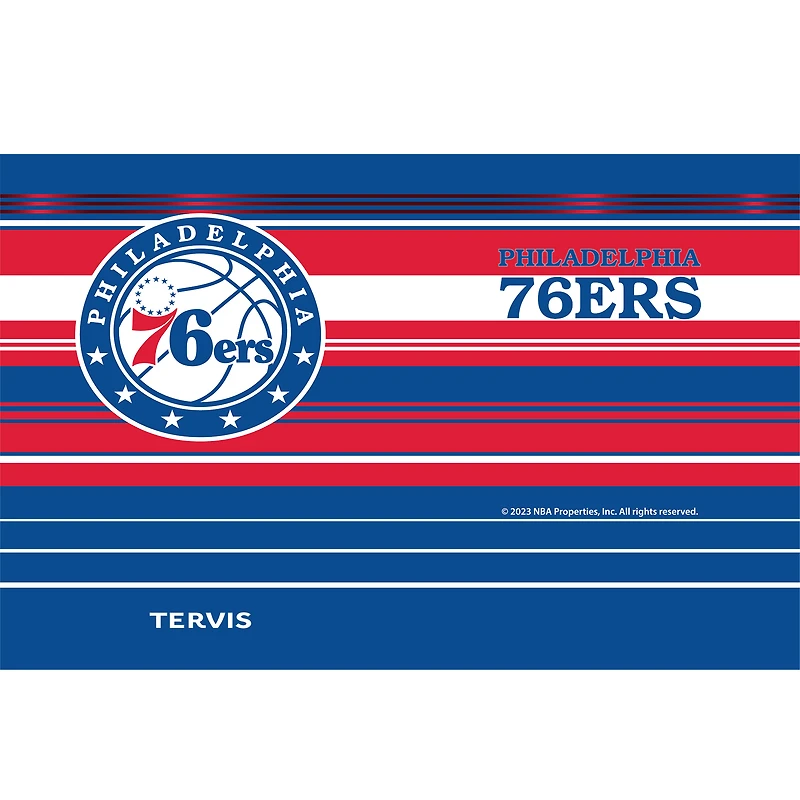 Tervis Philadelphie 76ers 30oz. Gobelet à rayures Hype