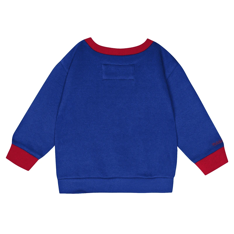 Toddler Mitchell & Ness Philadelphia 76ers Blockbuster Oversized Fleece Pant Set