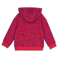 Ensemble sweat à capuche et pantalon de survêtement Give and Go pour tout-petits Philadelphia 76ers Red