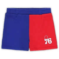 Ensemble t-shirt et short Super Star Philadelphia 76ers Royal/Gris pour tout-petit
