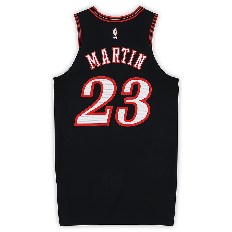 Tyrese Martin Philadelphia 76ers Game-Used #23 Black Hardwood Classic Jersey vs. Oklahoma City Thunder on March 23, 2026 - Size 46+4