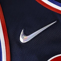 Maillot Nike Mixtape Swingman 2021/22 dédicacé par Tyrese Maxey des Philadelphia 76ers