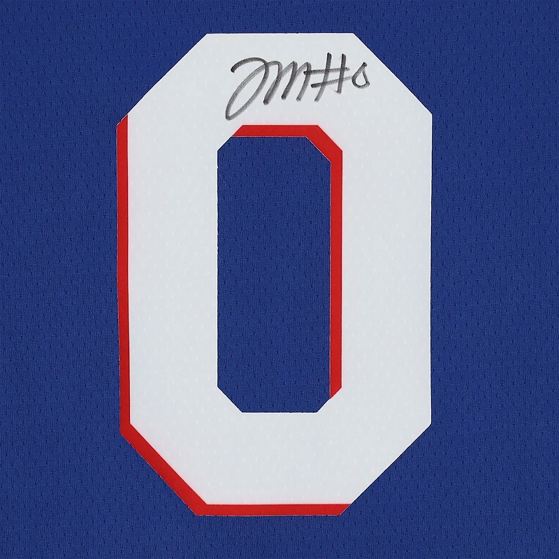 Tyrese Maxey Navy Philadelphia 76ers Autographed Nike 2022 Mixtape Swingman Jersey