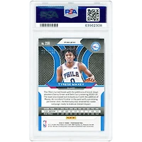 Tyrese Maxey Philadelphia 76ers 2020-21 Panini Prizm Blue Ice Prizm #256 #37/125 PSA Authenticated 9 Rookie Card