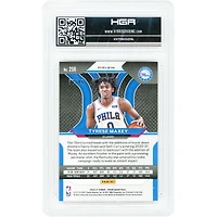 Tyrese Maxey Philadelphia 76ers 2020-21 Panini Prizm Orange Prizm #256 #32/49 HGA Authenticated 9.5 Rookie Card