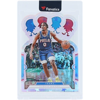 Carte Tyrese Maxey Philadelphia 76ers 2023 Panini Crown Royale Lucky Envelopes n° 38
