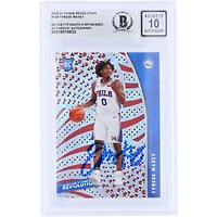 Carte de recrue Panini Revolution n° 148 autographiée par Tyrese Maxey des Philadelphia 76ers 2020-21, numéro 148, Beckett Fanatics Witnessed Authenticated 10 Rookie