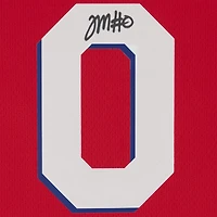 Tyrese Maxey Philadelphia 76ers Autographed Jordan Brand 2020-21 Red Statement Jersey