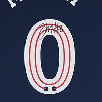 Tyrese Maxey Philadelphia 76ers Autographed Nike Navy 2023-24 City Edition Swingman Jersey