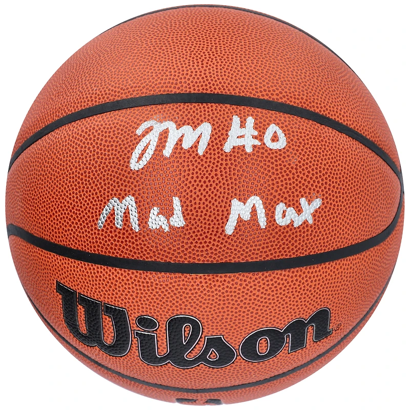 Tyrese Maxey Philadelphia 76ers Autographed Wilson Authentic Series Indoor/Outdoor Basketball with "Mad Max" Inscription
