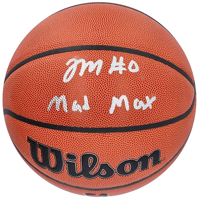 Tyrese Maxey Philadelphia 76ers Autographed Wilson Authentic Series Indoor/Outdoor Basketball with "Mad Max" Inscription