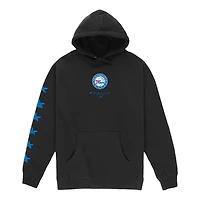 Unisex Bleacher Report x Mitchell & Ness Black Philadelphia 76ers World Tour Pullover Hoodie
