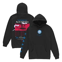 Sweat à capuche unisexe Bleacher Report x Mitchell & Ness Black Philadelphia 76ers World Tour