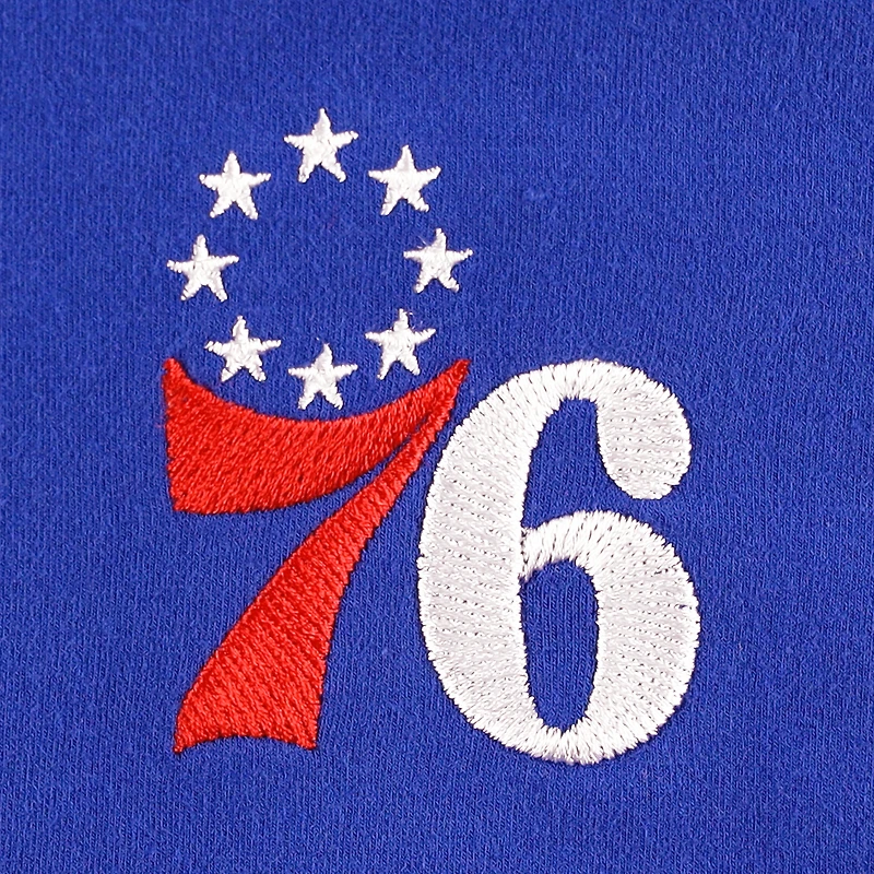 Sweat à capuche multilingue unisexe FISLL Royal Philadelphia 76ers