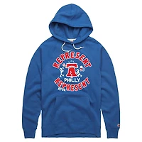 Sweat A capuche unisexe Homage x Tribe Called Quest Royal Philadelphia 76ers Represent Tri-Blend
