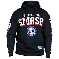 Sweat à capuche unisexe Hyperfly noir Philadelphia 76ers NBA x My Hero Academia All Might Smash