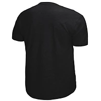 Unisex Mitchell & Ness  Charcoal Philadelphia 76ers Hardwood Classics MVP Throwback Logo T-Shirt