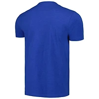 Unisex Mitchell & Ness  Royal Philadelphia 76ers Hardwood Classics MVP Throwback Logo T-Shirt